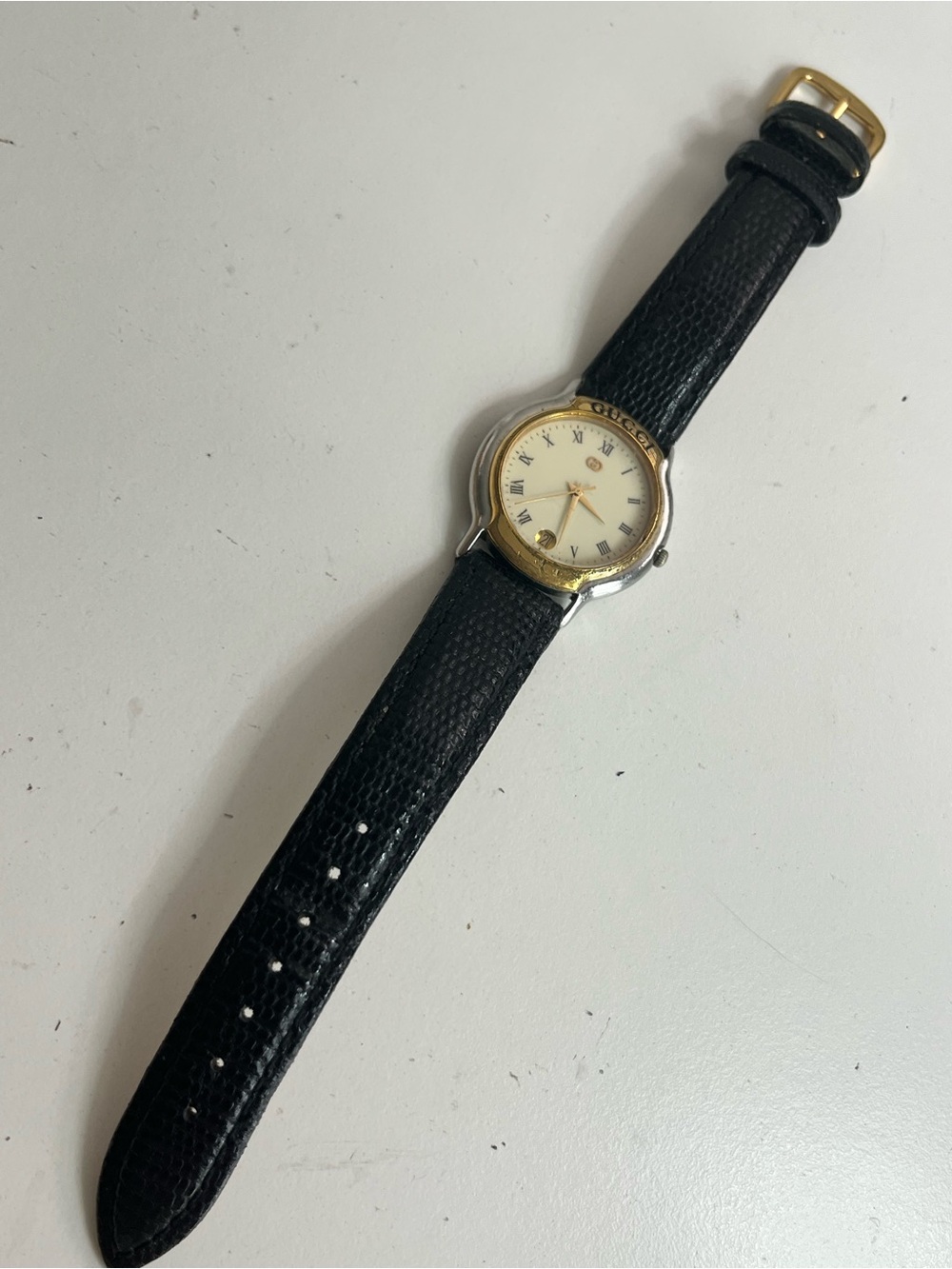 GUCCI 8000M gold plated Men’s watch. - Picture 7 of 15